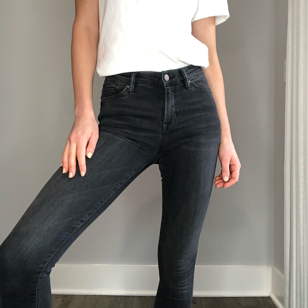 All Saints Skinny Black Jeans mid rise